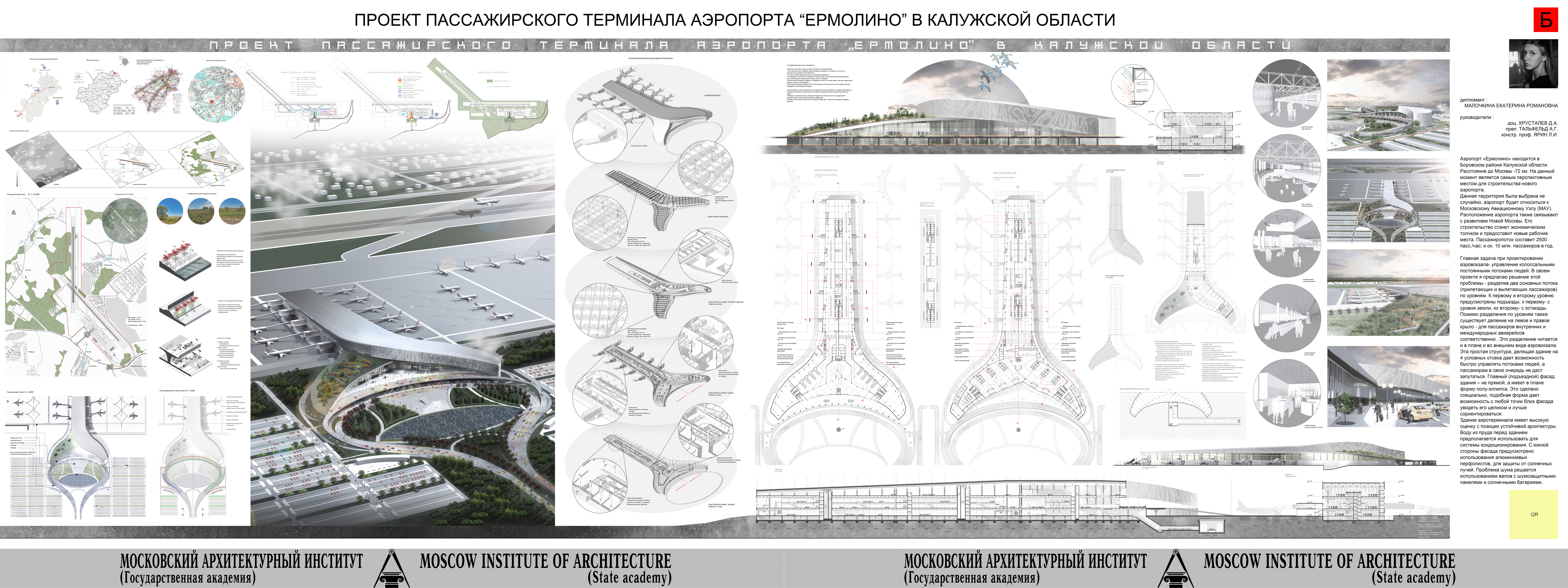 Дипломные проекты МАРХИ архитектура